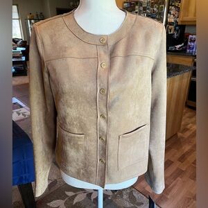 Tommy Hilfiger Faux Suede Jacket
